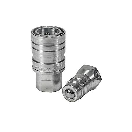 Pioneer Quick Coupling, 1/2 in. Double